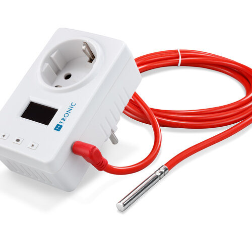 H-Tronic kompakter Temperaturschalter UTS 125, 180° Drehdisplay