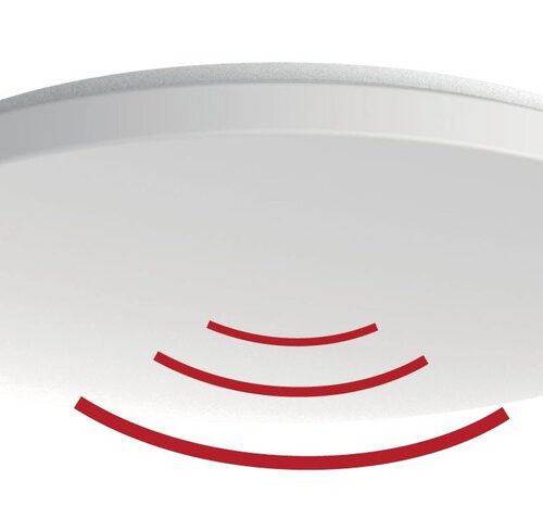 Blulaxa 20-W-LED-Wand-/Deckenleuchte Aina-L mit HF-Bewegungsmelder, 1500 lm, neutralweiß, IP20