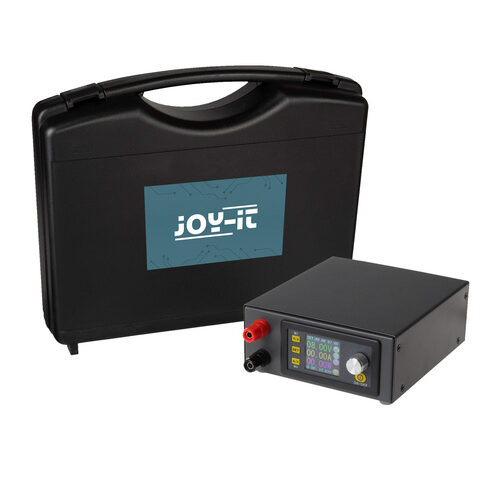 Joy-IT Step-down-Labornetzgerät JT-DPS5005-Set, inkl. Gehäuse und Zubehör, 0-50 V/0-5 A, max. 250 W