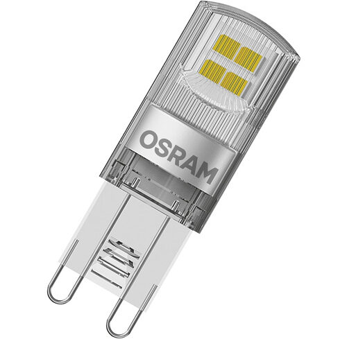 OSRAM 3er-Set 1,9-W-LED-Lampe T15, G9, 200 lm, warmweiß