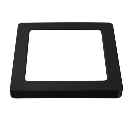 HEITRONIC Metallring für LED-Panel SELESTO, eckig, schwarz