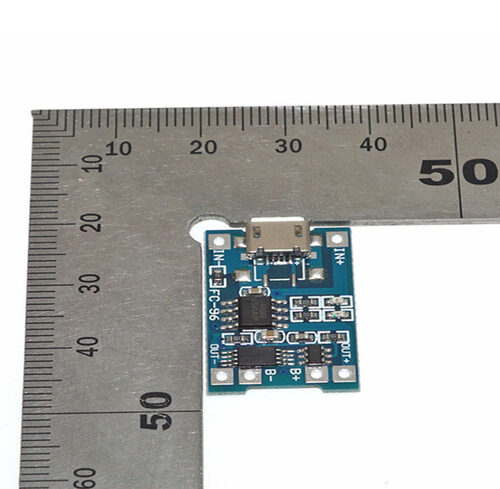 ALLNET LiPo-Lademodul 4duino, 5 V, 1 A, Micro-USB-Charger-Modul mit Schutzschaltung