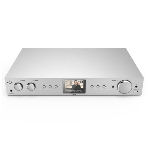 Hama Radio-Hi-Fi-Tuner DIT2105SBTX, DAB+/UKW/Internetradio, Bluetooth RX/TX, Spotify, silber