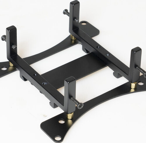 Joy-IT Universal-Halterung für Raspberry Pi Gehäuse, Metallausführung für DinRail und Vesa 75/100