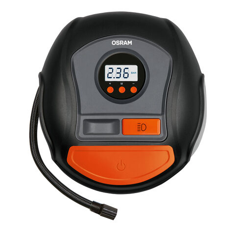 OSRAM Luftkompressor TYREinflate 450, 4,7-cm-LC-Display, 12 V, max. 5,5 bar, 20 l/min, 120 W