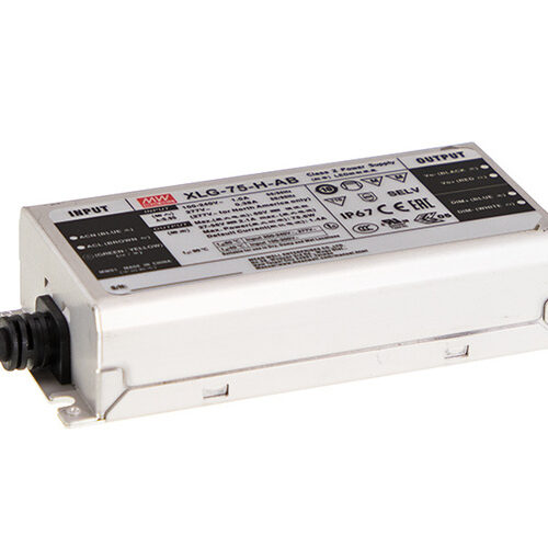 Mean Well Konstantstrom-Netzteil XLG-75-H-AB, 75 W, 1400 mA, 27 - 56 VDC, dimmbar, IP67