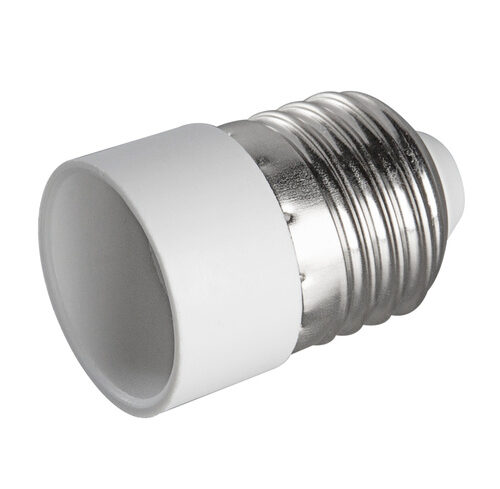 HEITRONIC Lampensockeladapter Kunststoff, E27 auf E14, max. 60W