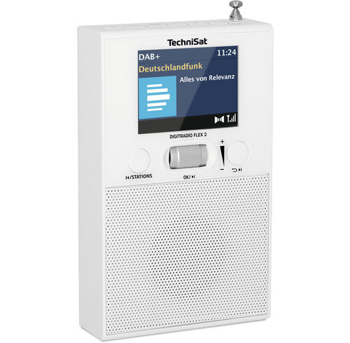 TechniSat Aufputz-Steckdosenradio DIGITRADIO FLEX 2, DAB+/UKW, Bluetooth