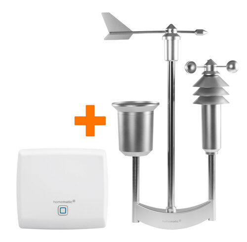 Homematic IP Set Wetter Pro mit Homematic IP Access Point und Funk-Wettersensor pro