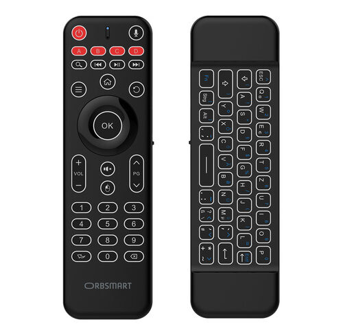 Orbsmart Airmouse AM-1 Pro, Funk-Fernbedieung, Tastatur, Akkubetrieb, 2,4 GHz