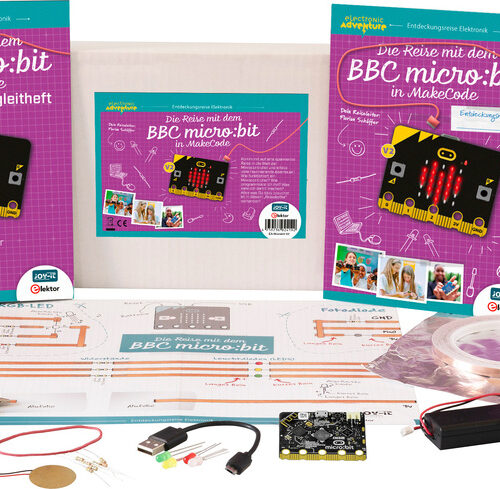 Joy-IT Lernpaket "Reise mit dem BBC micro:bit V2"