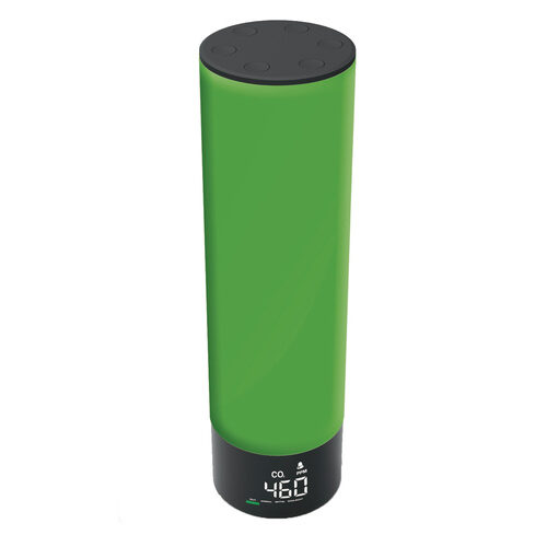 technoline CO2-Messgerät / CO2-Anzeige WL1045, Kohlendioxid, 360-Grad-Ampel-Anzeige, Luftgüte