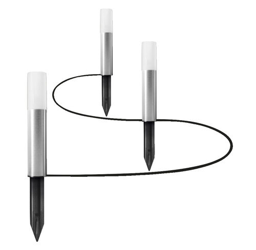 LEDVANCE SMART+ WiFi 2,6-W-LED-Gartenstrahler GARDEN POLE Erweiterungs-Set, 120 lm, RGBW, IP65,3 Stk