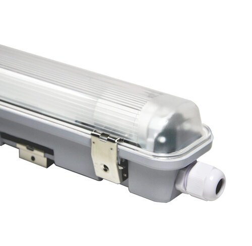 Blulaxa 9-W-LED-Feuchtraumwannenleuchte HumiLED vari, 945 lm, 4000 K, IP65, 60 cm