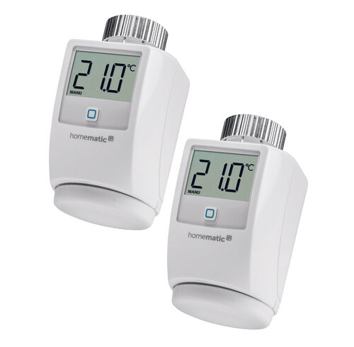 Homematic IP Smart Home 2er-Set Heizkörperthermostat HmIP-eTRV-2