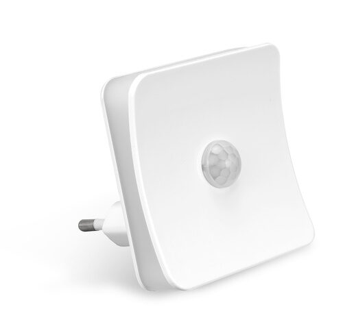 Blulaxa 0,7-W-LED-Orientierungslicht-/Nachtlicht SATURN, Bewegungs-/Dämmerungssensor, Netzbetrieb