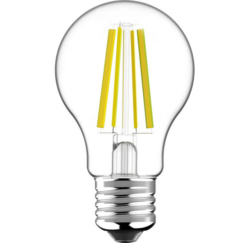 Blulaxa Hocheffiziente 3,8-W-Filament-LED-Lampe A60, E27, 810 lm, warmweiß, 3000 K, 213 lm/W, EEK A
