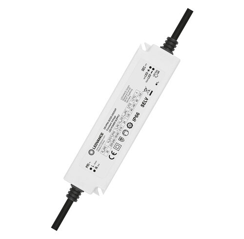 LEDVANCE LED-Netzteil / LED-Trafo DR-PFM-030, 30 W, 24 V DC, 1,25 A, Konstantspannung, IP66