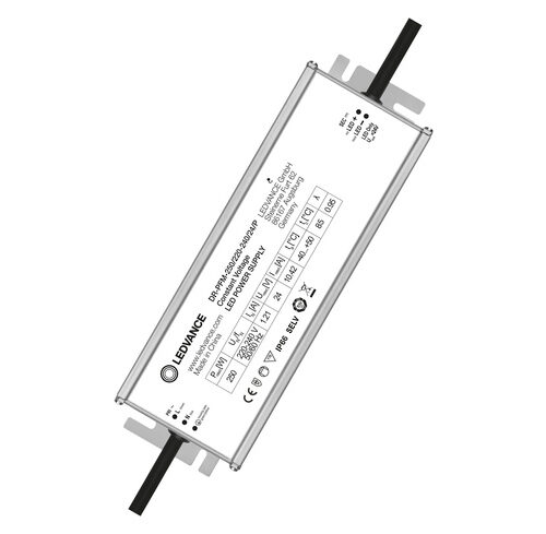 LEDVANCE LED-Netzteil / LED-Trafo DR-PFM-250, 250 W, 24 V DC, 10,42 A, Konstantspannung, IP66