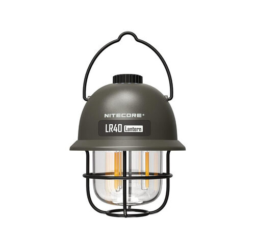 Nitecore Akku-LED-Campingleuchte LR40, max. 100 lm, 360° Abstrahlwinkel, Powerbank-Funktion