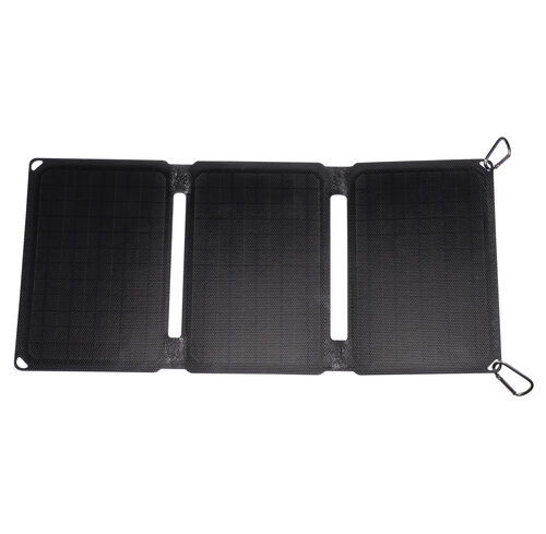 Denver faltbares Solarpanel SOP-10200, 20 W mit QC-USB-A-Anschluss