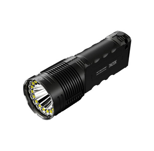 Nitecore Akku-LED-Taschenlampe TM20K, max. 20.000 lm, 290 m Reichweite, Flutlichtmodus, IP68