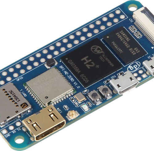 JOY-iT Banana Pi M2 Zero, 1,2 GHz Quad Core, 512 MB DDR3, WiFi + Bluetooth