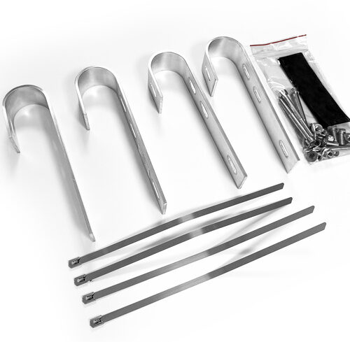 Technaxx Halterung für Balkonkraftwerke mit zwei Modulen TX-249 für 600-800-W-Anlagen