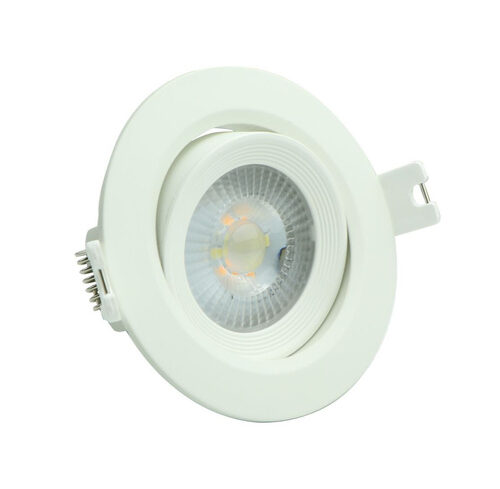 LUXULA 7-W-LED-Einbaustrahler mit CCT-Switch, 718 lm, 3000/4000/6000 K, schwenkbar, IP44