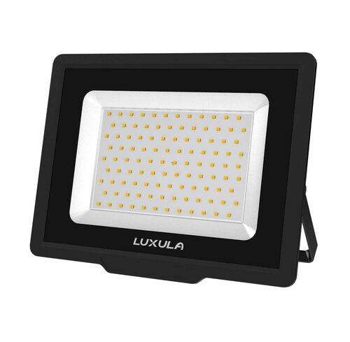 LUXULA 100-W-LED-Flutlichtstrahler, 10000 lm, 100 lm/W, 3000 K, warmweiß, IP65