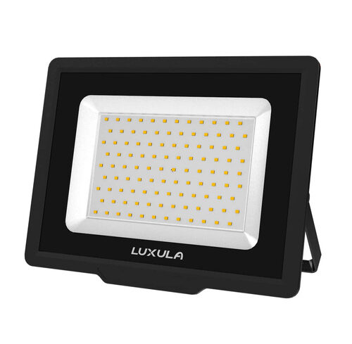 LUXULA 100-W-LED-Flutlichtstrahler, 10000 lm, 100 lm/W, 4000 K, neutralweiß, IP65