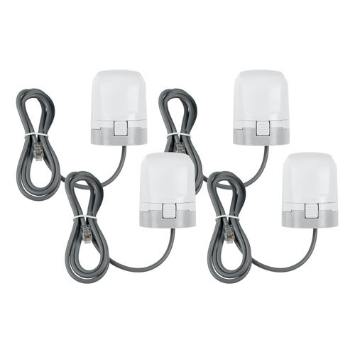 Homematic IP Smart Home 4er-Set Stellantrieb - motorisch, HmIP-VDMOT