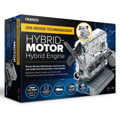 Franzis Technikbausatz Hybridmotor, Maßstab 1:3