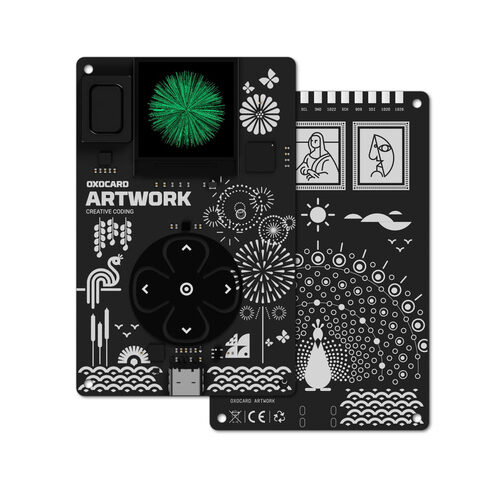 OXON Computerplatine Oxocard Artwork