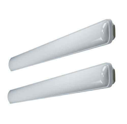 LEDVANCE 2er-Set 48-W-LED-Feuchtraumwannenleuchte SubMARINE Integrated, 4000 lm, 4000 K, 150 cm