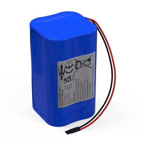 Ansmann 4er-Lithium-Ionen-Akkupack 18650, 2550 mAh