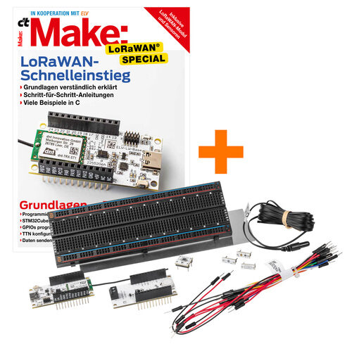 ELV Experimentierset – LoRaWAN®-Programmierung inkl. Make Sonderheft