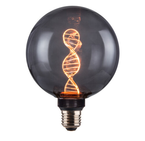 ENOVALITE LED Filament Leuchtmittel, DNA, Smoke, E27, 3.5W, 120 lm, 1800K, dimmbar