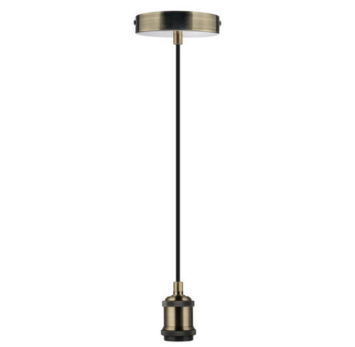 LUXULA Lampenfassung aus Metall, LX100183, Messing