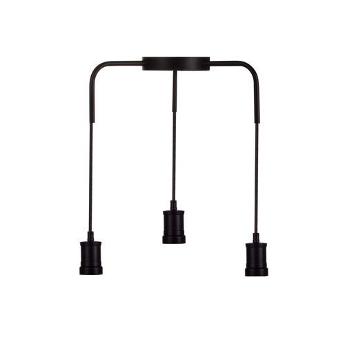 LUXULA Hängeleuchte INDUSTRIAL, LX100184, schwarz