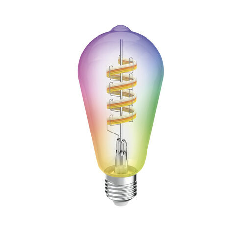 Hama Smart Home LED-Lampe, E27, Filament, RGBW, dimmbar, WLAN, Matter