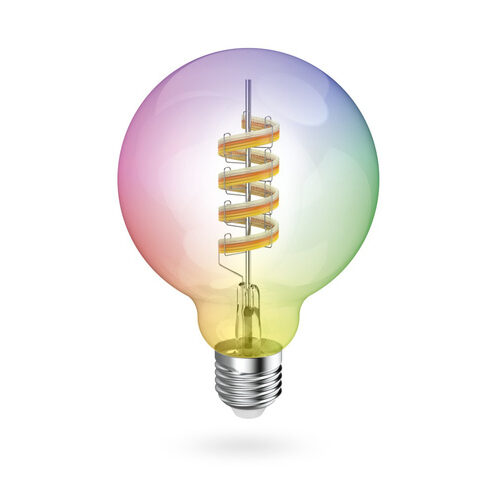 Hama Smart Home LED-Lampe, E27, Filament, RGBWW, dimmbar, WLAN, Matter