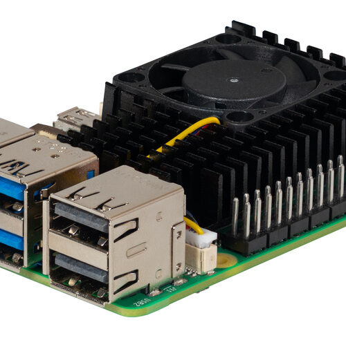 Joy-IT Aktive Kühlung für Raspberry Pi 5, schwarz