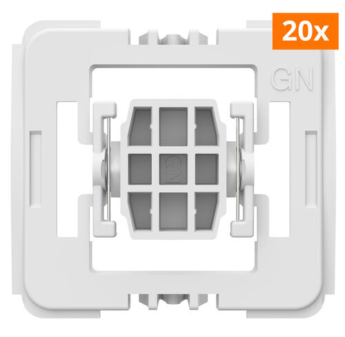 Homematic IP Adapter Gira neue Generation, 20er Pack, HmIP-ADA-GN