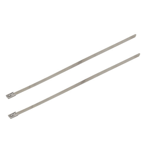 REV Ritter Kabelbinder, Edelstahl, 200 x 4,4 mm, 10 Stück