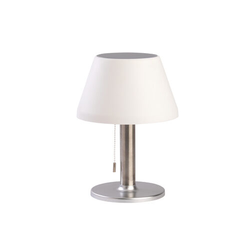 Die BOLD Solar-Tischlampe SVEN, mit Ladeanschluss und 1 m USB-C-Ladekabel