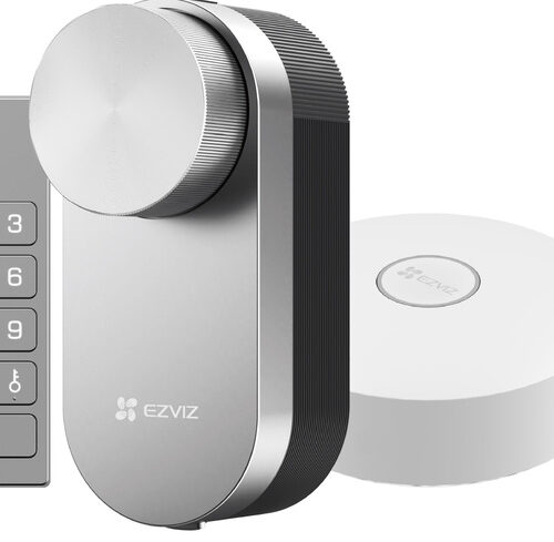 EZVIZ Smart Home Zutritt Set, Smart Lock, Keypad mit RFID, Hub
