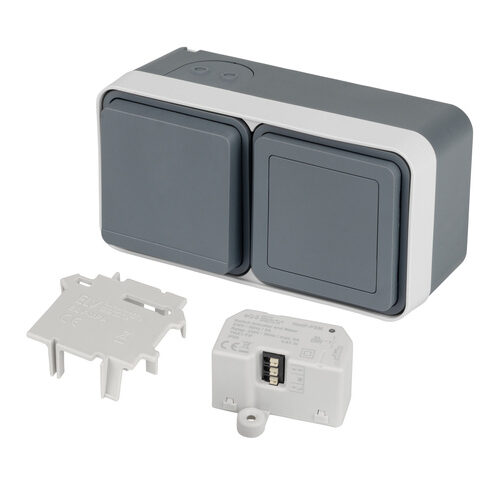 ELV Smart Home Set Außensteckdose, HmIP-FSM (ARR-Bausatz), Adapter