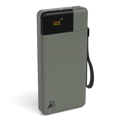 Aqiila Powerbird B20 Powerbank, 20 W, 20.000 mAh, moosgrün