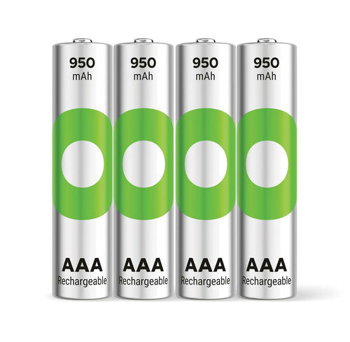 GP AAA Akku NiMH 850 mAh RECYKO, 1,2V, 8 Stück